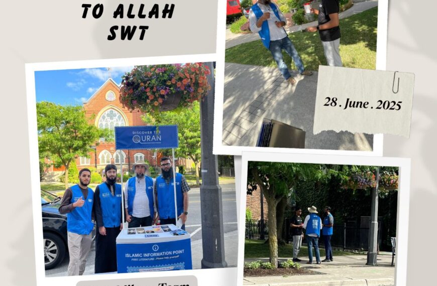 A conversation on truth: Street da’wah…