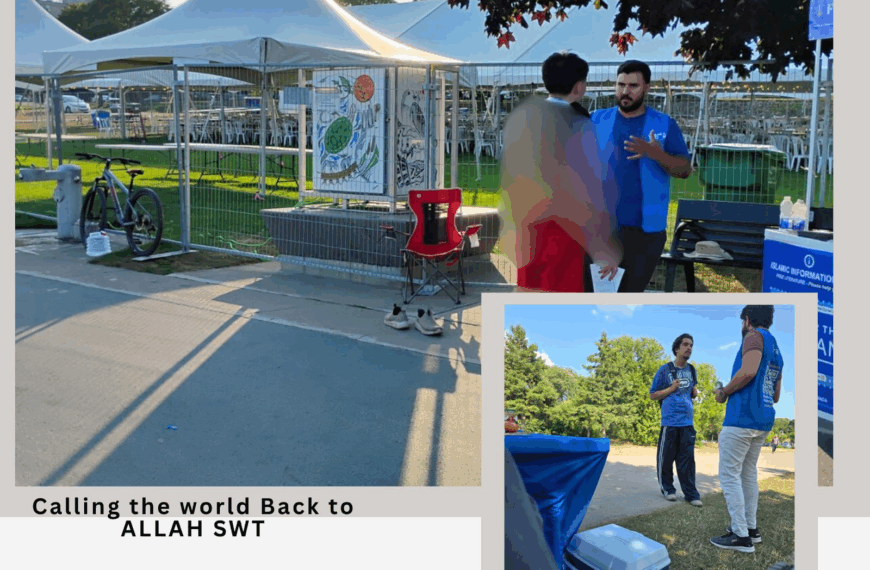 Street Dawah Report – IERA Hamilton…