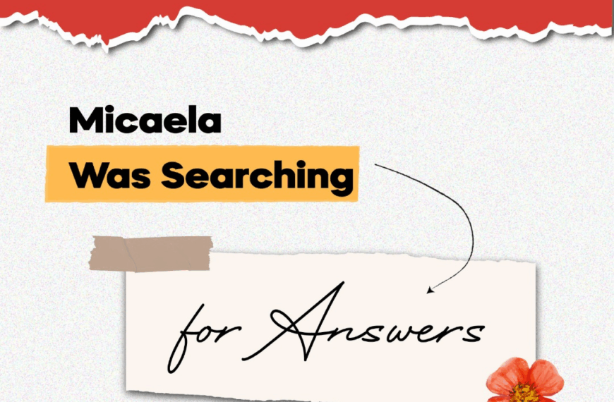From Curiosity to Faith: Micaela’s Journey…