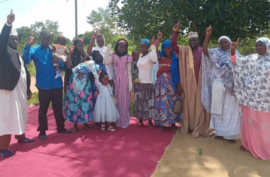 The First Eid-el-Fitri of the Village New Muslims