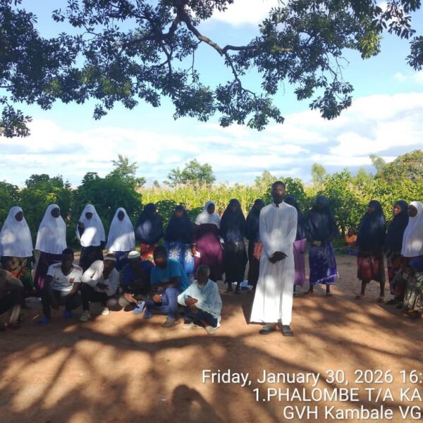 A Milestone of Faith in Village Kazembe