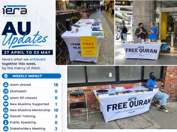 iERA Australia Weekly Impact: Sharing the Message and Strengthening&hellip;