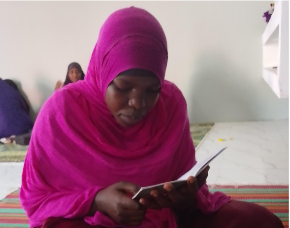 Her journey did not end with accepting Islam